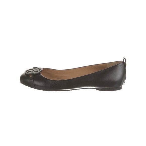 TORY BURCH
Mini Miller Leather Ballet Flats, black - Picture 3 of 7
